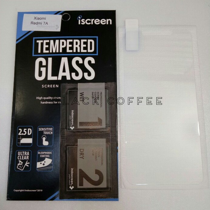 Tempered glass xiaomi redmi 7A tempered glass iScreen bening