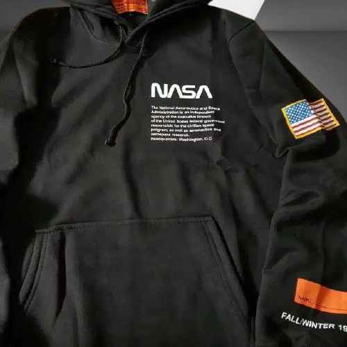 Hoodie Sweater NASA Terlaris Pria Wanita