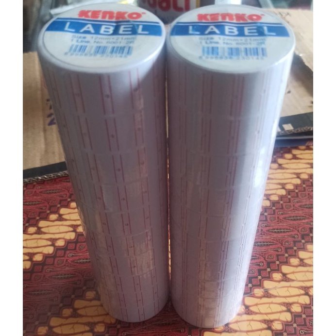 

Kertas label harga kenko