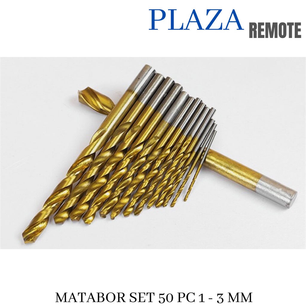 MATA BOR HSS 1 MM - 3 MM ISI 50 PC