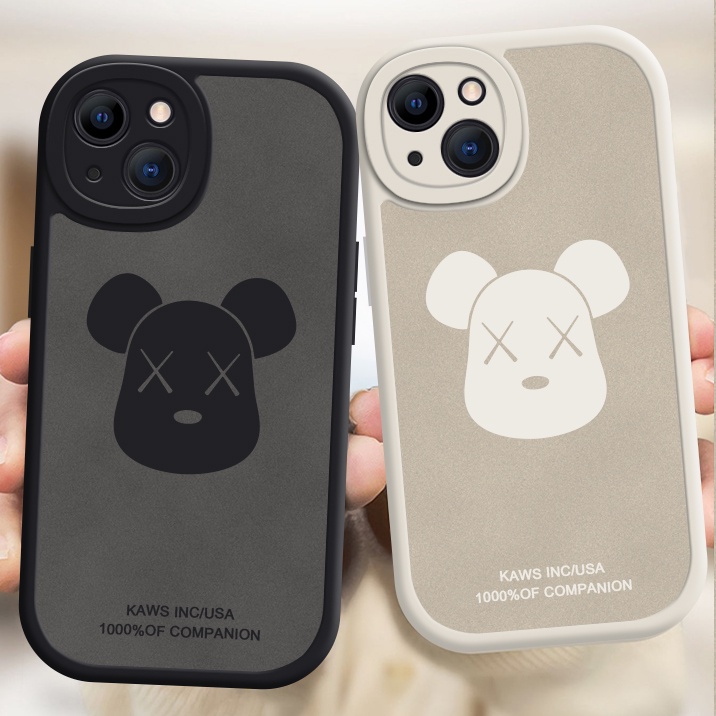 Casing Soft Case Motif Violent Bear Untuk iPhone 6 / 7 / 8 + / X / XR / Xs Max 13 / 11 Pro Max