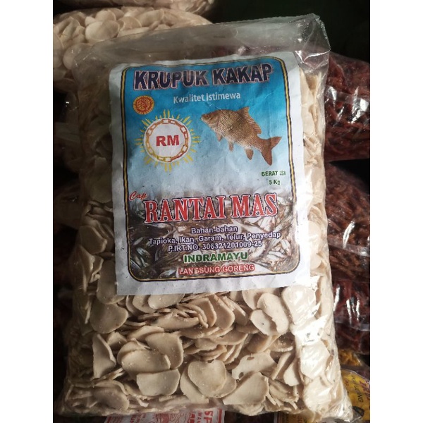 

kerupuk kakap isi 5 kg