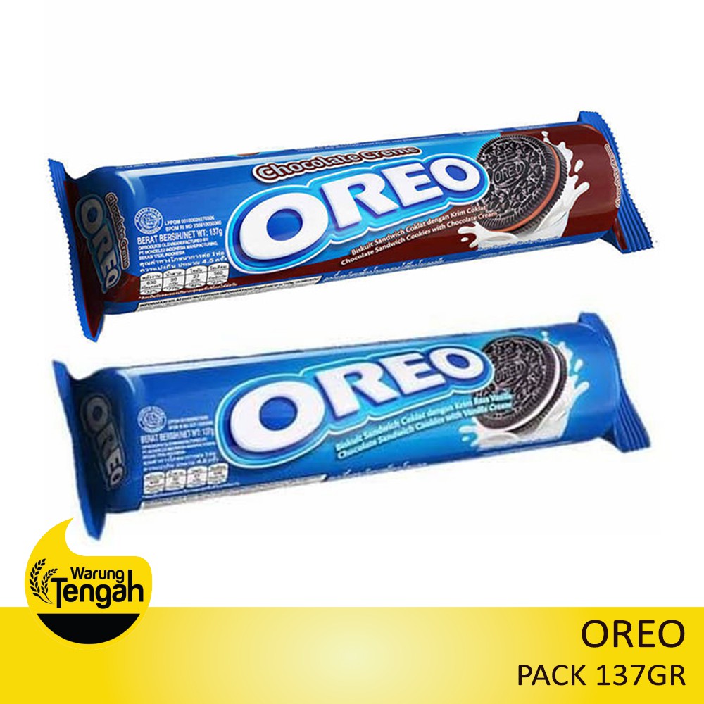 

[PACK] Oreo Creme Vanila / Coklat 137gr