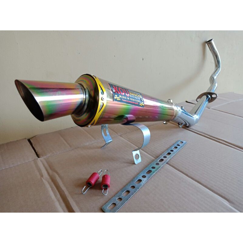 Knalpot KOU Beat Spacy Scoopy Beat Street Vario FI