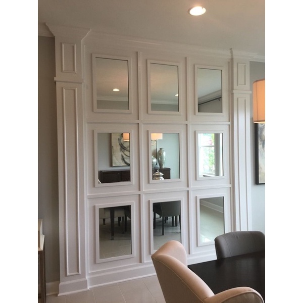 Lis kayu bagian tengah kayu wall moulding lis profil lis kayu mahoni lis kayu molding dekorasi rumah