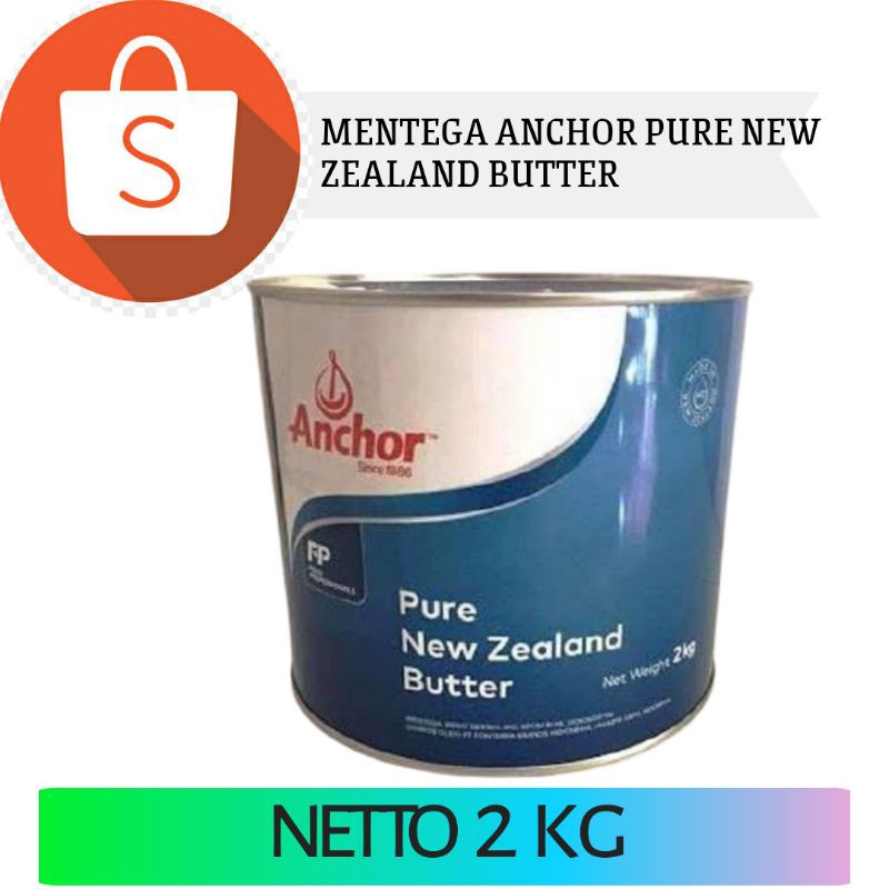 

mentega anchot pure new zealand butter 2 kg