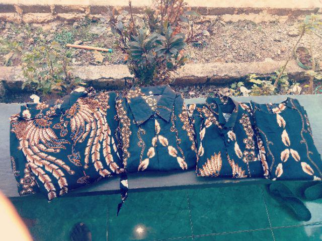 Couple Batik Keluarga Fullset Mama Papa & 2 Anak/couple Keluarga Gamis Asmiranda Katun Mix Balotelli