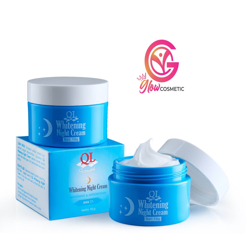 QL COSMETIC WHITENING NIGHT CREAM 18 GR