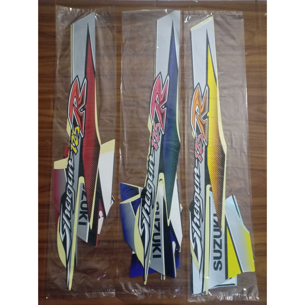 Striping sticker Suzuki Shogun 125 R 2005