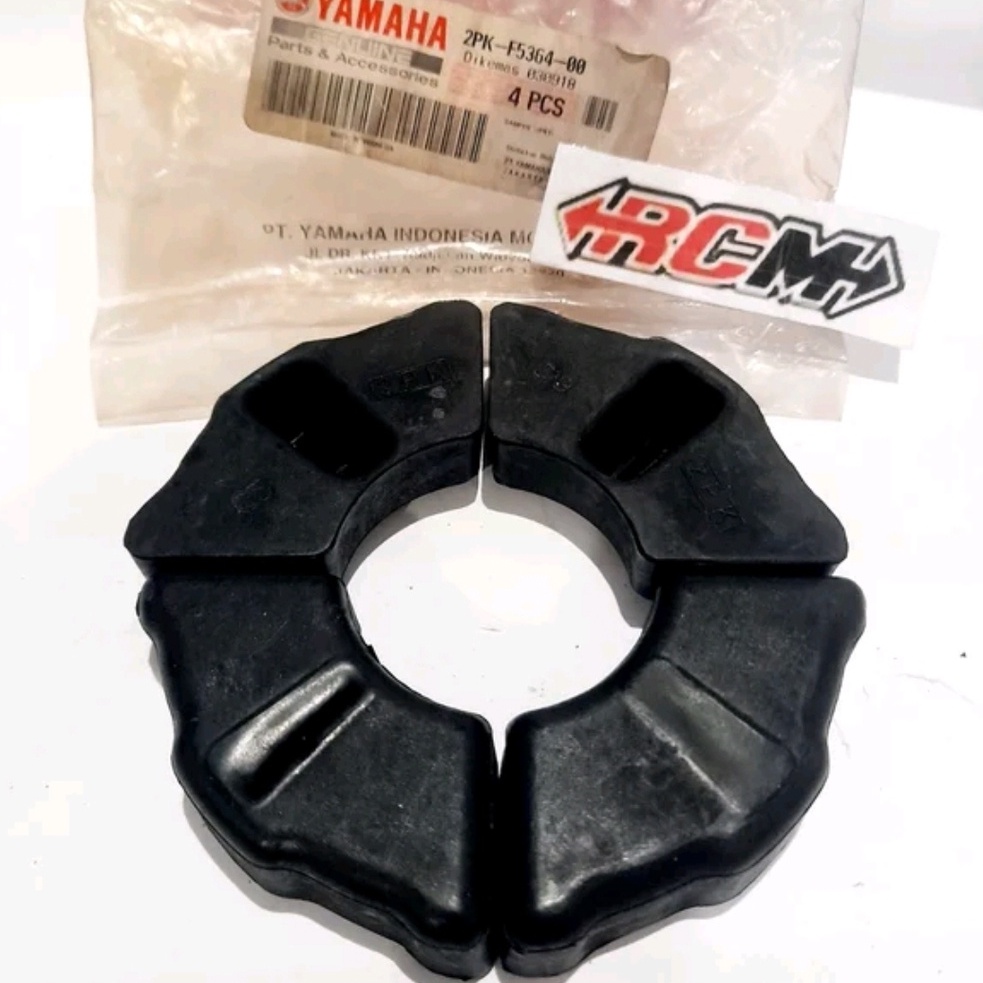 2PK-F5364-00 DAMPER KARET TROMOL TEROMOL ANGKATAN YAMAHA R15 OLD LAMA V2 XABRE ORI ORIGINAL YAMAHA YGP ASLI 2PK-F5364-00