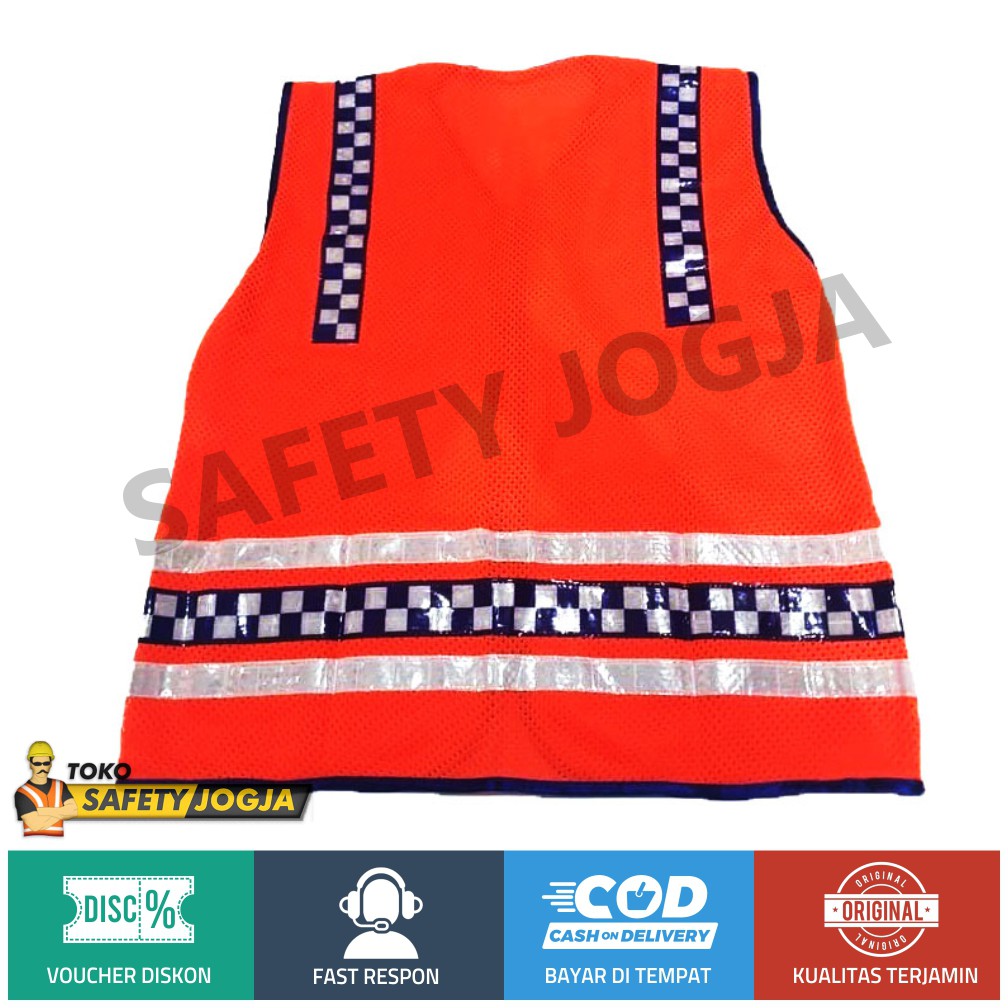 ROMPI JARING SAFETY PROYEK SCOTLIGHT KOTAK zipper