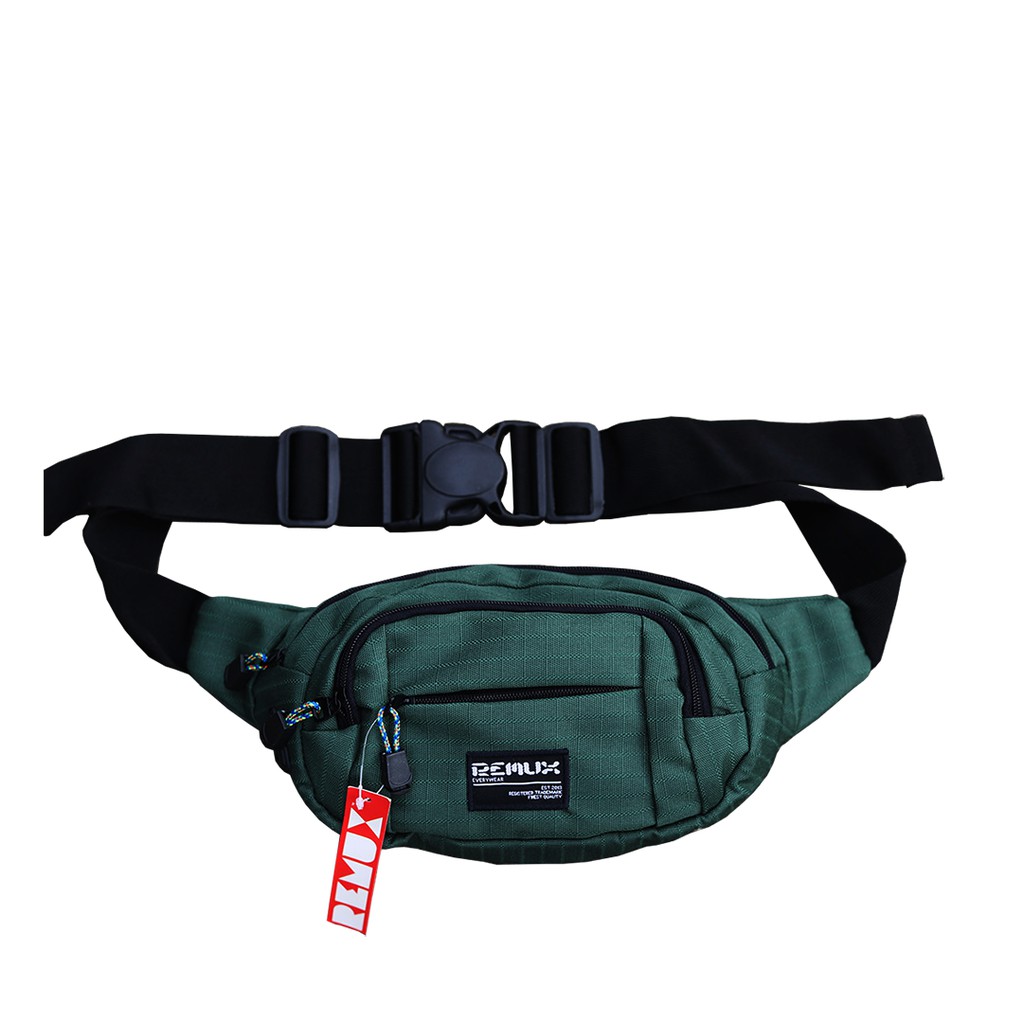 Tas Waistbag / Sling Bag Mini Trendy Pria dan Wanita / Remux Tas Waistbag Outdoor Murah