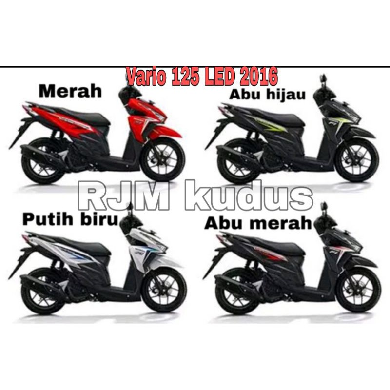 stiker striping honda vario 125 LED 2016