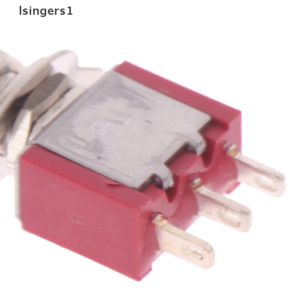 (lsingers1) 2pcs Saklar Tombol Tekan Momentary Mini 3-pin DS-612 6mm