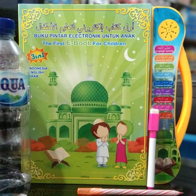 Mainan Ipad E-Book Buku Pintar Ipad Edukasi Mainan Anak