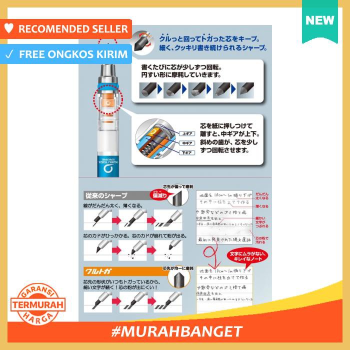 

Uni Kuru Toga Mechanical Pencil (Imported) - Alat Tulis - Pensil