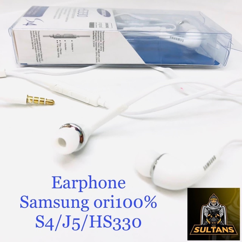 HANDSFREE EARPHONE SAMSUNG HS330 PACKING MIKA HEADSET SAMSUNG S4 / EARPHONE S4 TERLARIS TERMURAH PROMO SEN