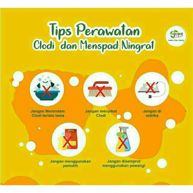 POPOK KAIN CUCI ULANG CLODI NINGRAT AIO JUMBO 15-25 Kg CLODI BAYI PANTS