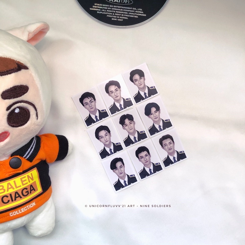[READY] EXO ID PHOTO / Pas Foto 3x4 cm EXO-L Day | design by unicornfluvv