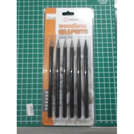 

❤JZ94759❈ pinsil sketsa gambar woodless graphite