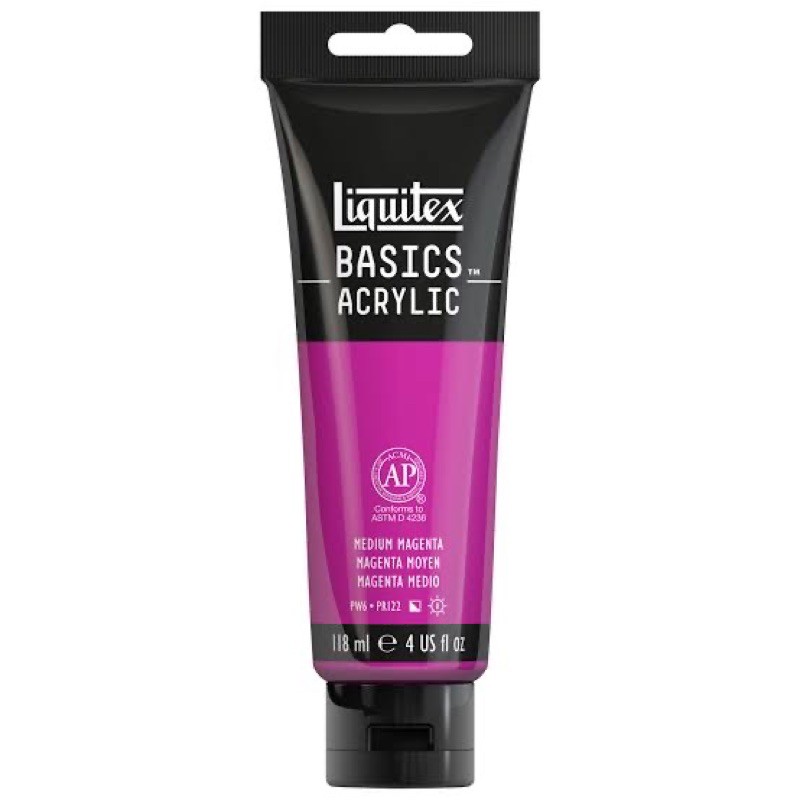 

Cat Acrylic Liquitex Basics 118ml Medium Magenta