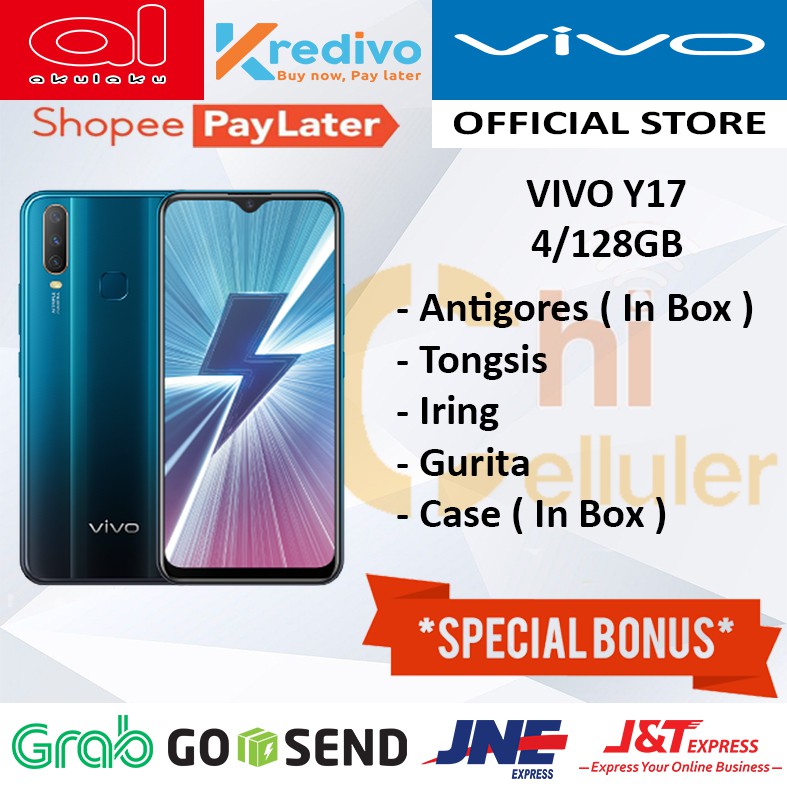 VIVO Y17 4/128GB GARANSI RESMI ORIGINAL