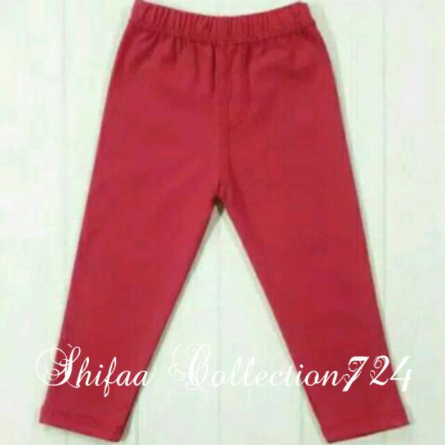 Celana Legging Denim Anak (Ukuran XL)