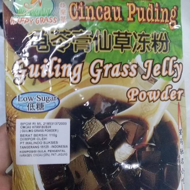 

Serbuk cincau puding