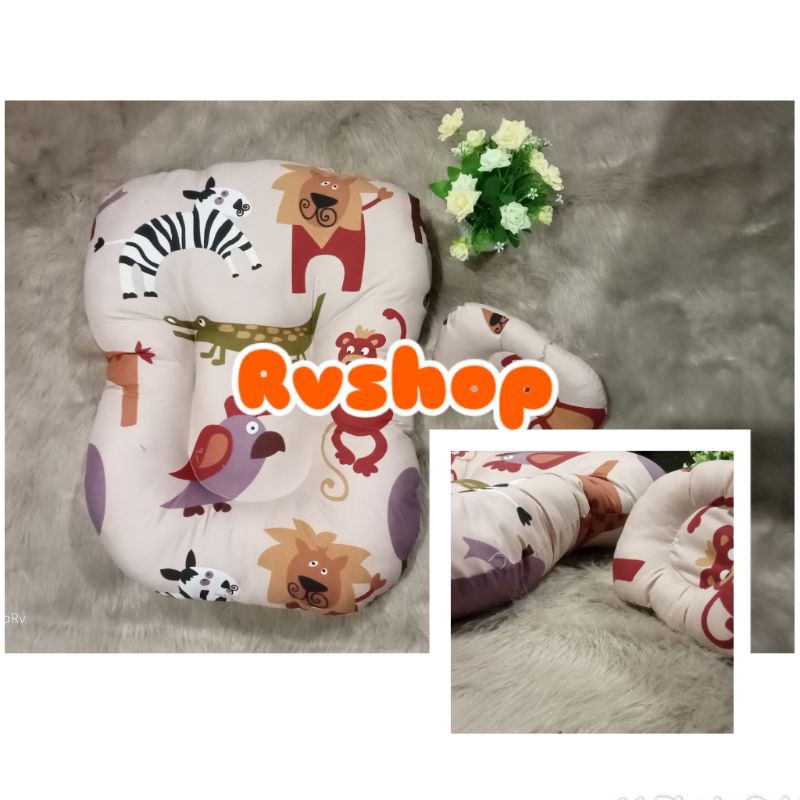Sofa bayi JUMBO Motif Safari PREMIUM / Sofa bayi ukuran Besar free bantal Mahkota