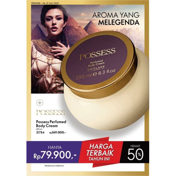 Jual Posses Perfumed Body Cream (Ready Stok) Shopee Indonesia