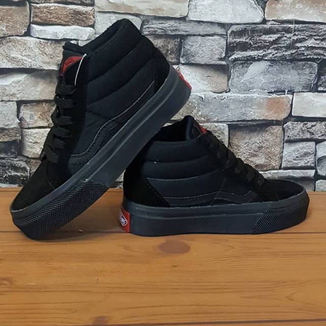 Sepatu Vans Sk8 Hitam Sepatu Sekolah Anak