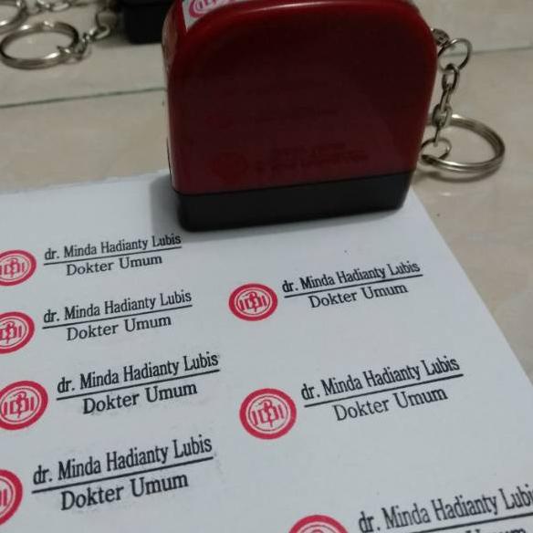 

(MiW➽) ★★ STEMPEL FLASH DOKTER UMUM NIP DAN SIP STEMPEL NAMA BIDAN, DOKTER, APOTEKER, JABATAN, NO HP. CUSTOM STEMPEL TOKO Ukuran 43mm x 13mm |Serba.murah