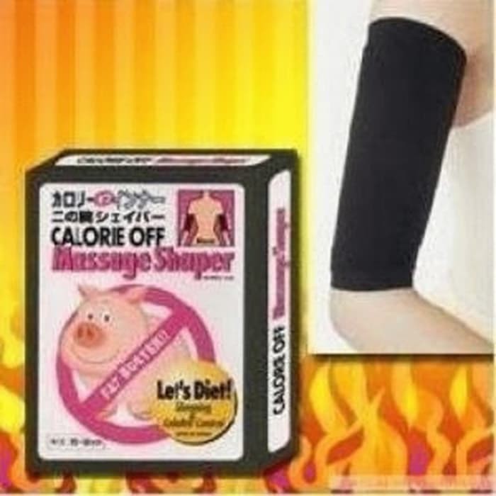 CALORIE OFF ARM SLIMMING / KORSET PENGECIL LENGAN / MASSAGE SHAPER