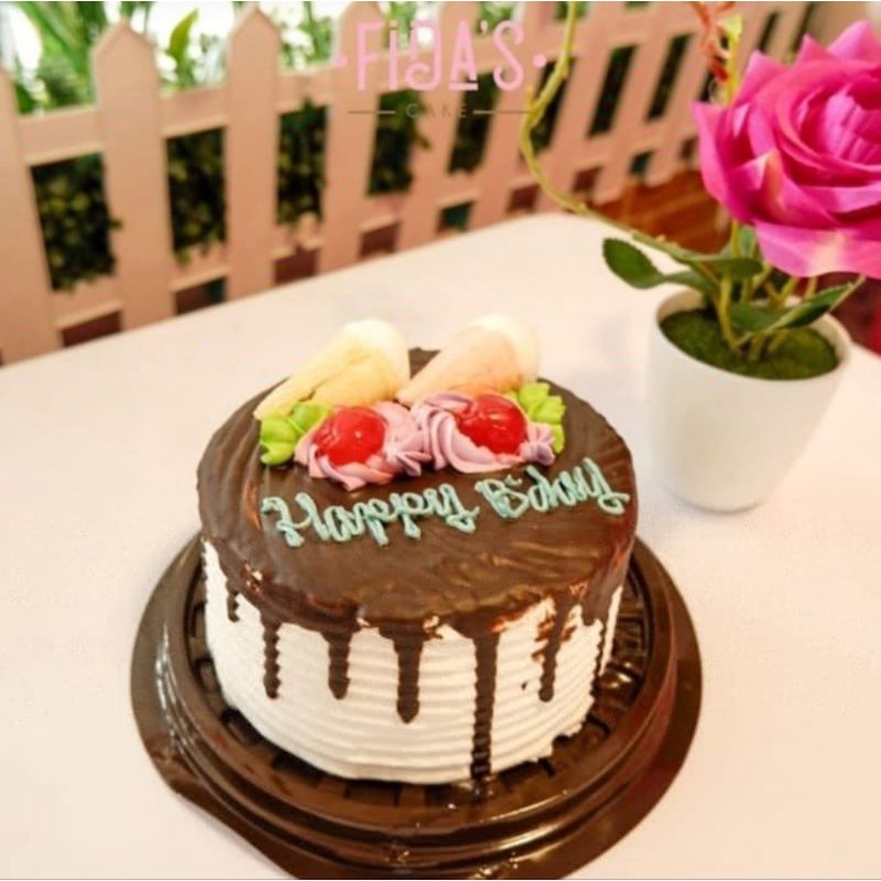 

Kue Ultah Mini/Simple Blackforest
