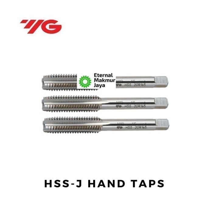 YG1 HAND TAP M20X2.5 M20X2.0 M20X1.5 M20X1.0 HSS-J - HT M20X2.5
