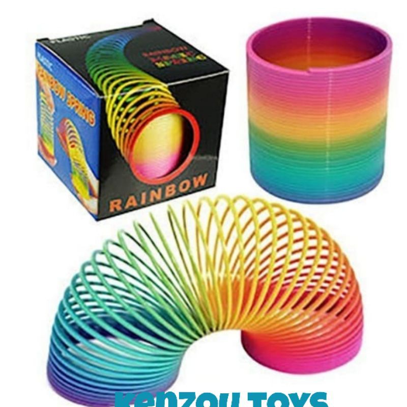 Magic Slinky Rainbow Spring