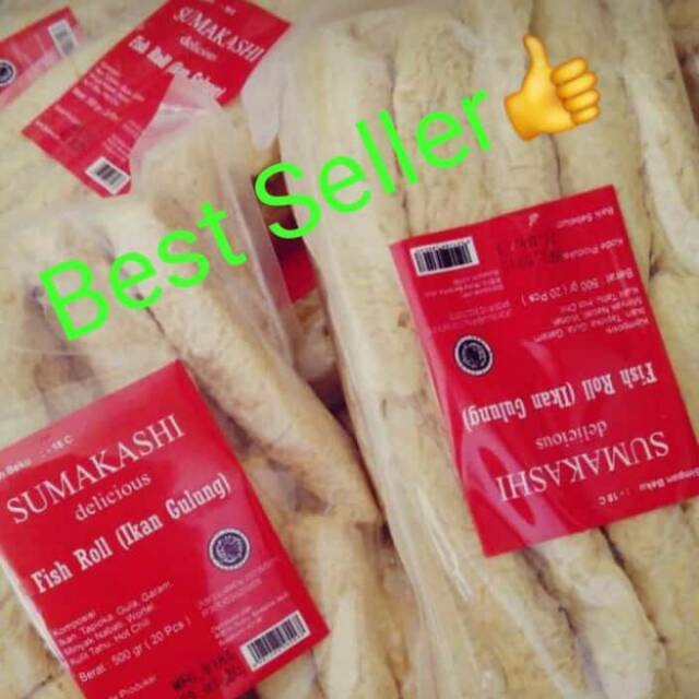 

PROMO TERMURAH!!! Fishroll Original dan Fishroll Pedas (500Gr Isi 20 pcs)