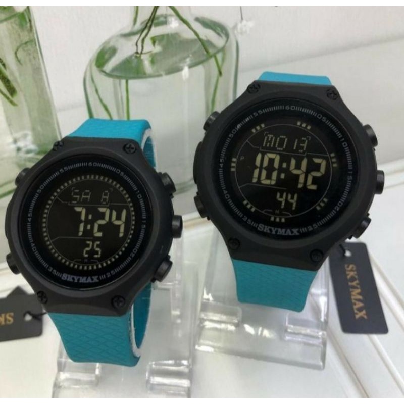 SKYMAX JAM TANGAN COUPLE DIGITAL (WATER PROFFF)