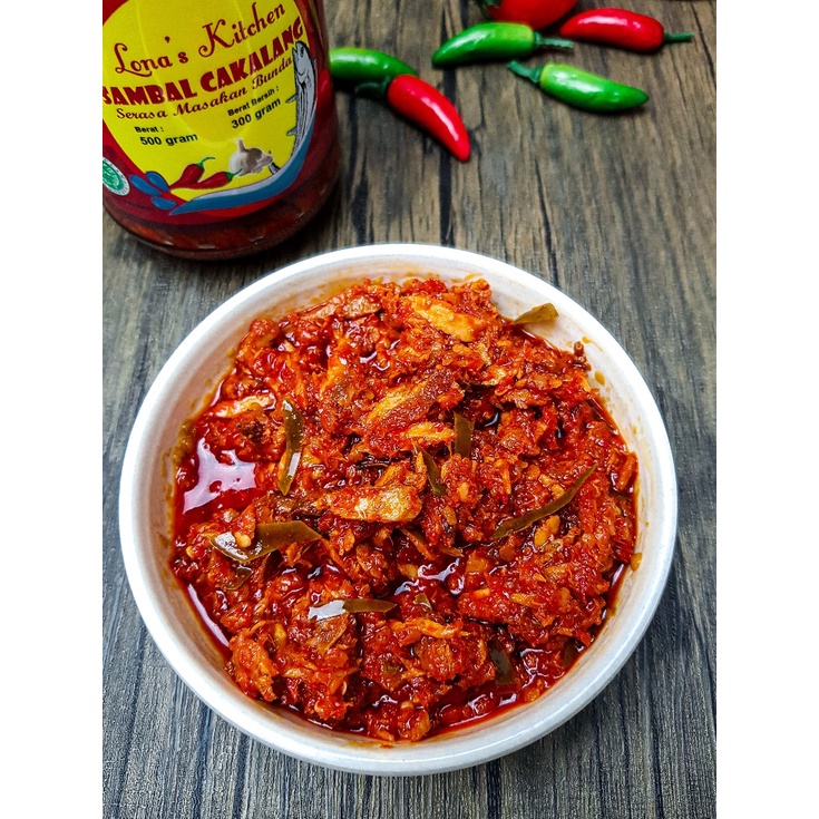 

Sambal Cakalang Lona Kitchen 500gram Berat Isi 300gram