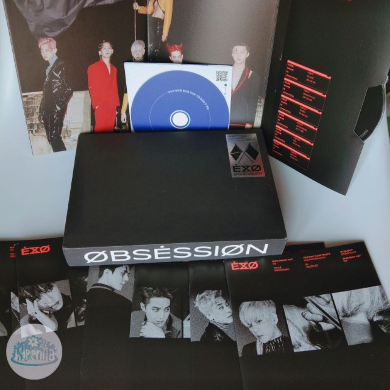 Album Obsession X-EXO fullset + Pc Chanyeol