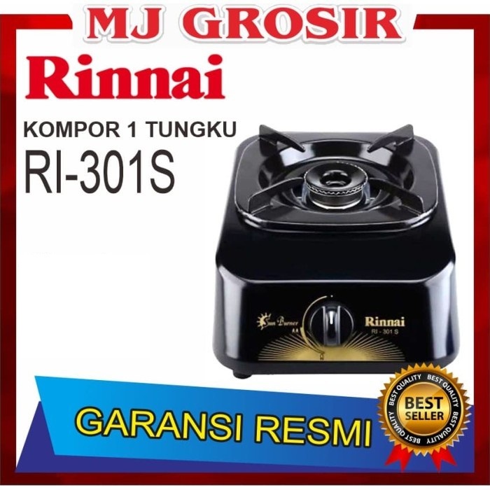 PROMO KOMPOR 1 TUNGKU MURAH RINNAI RI 301 S RI301S