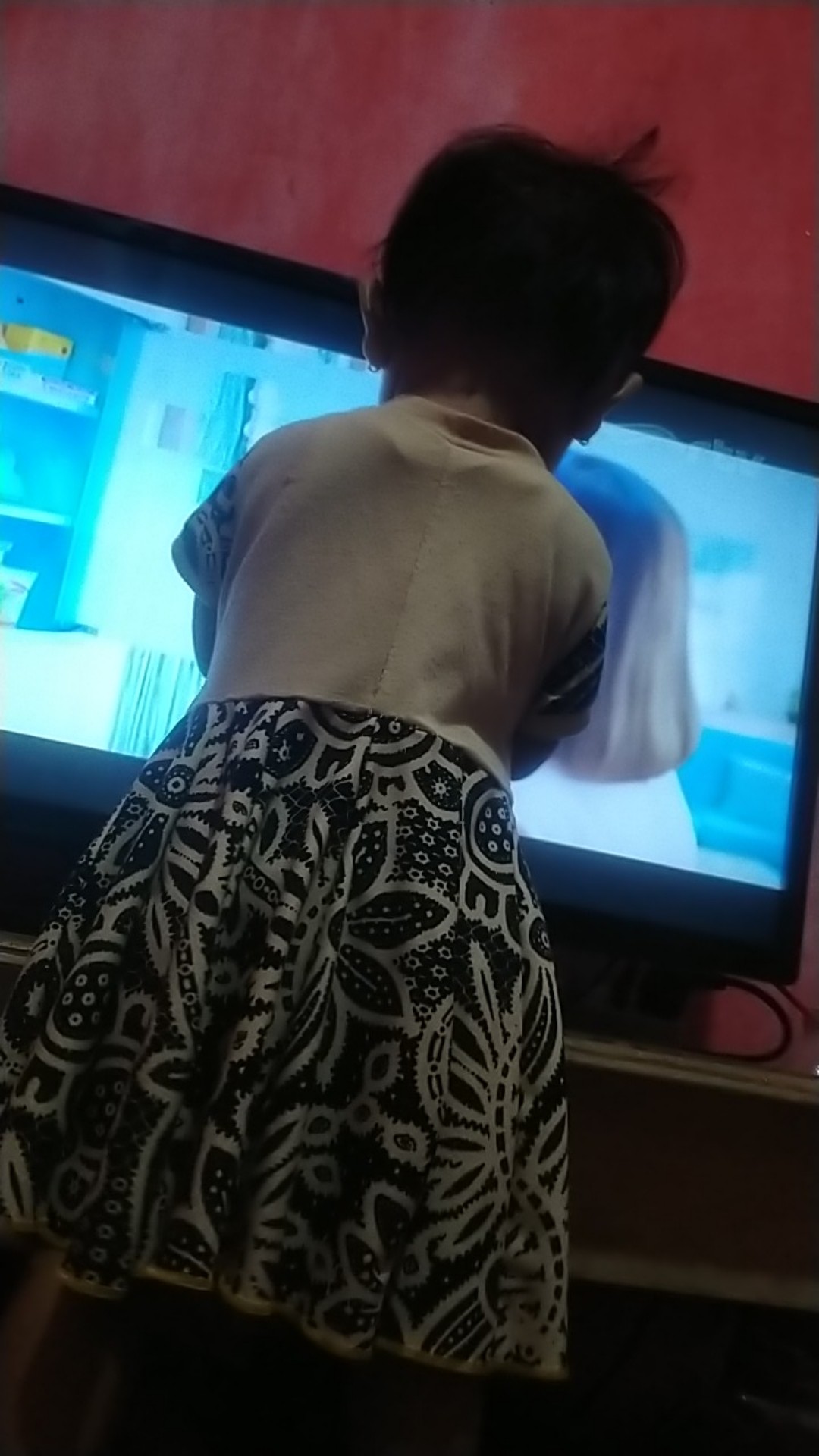 Dress Pernik Dress Batik Anak Perempuan Tanpa Lengan Bahan Rayon