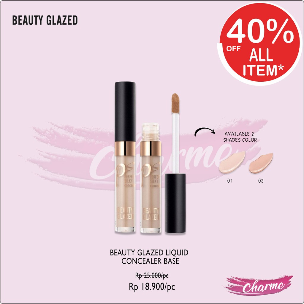 (READY &amp; ORI) Beauty Glazed Liquid Concealer Base B 10 B10