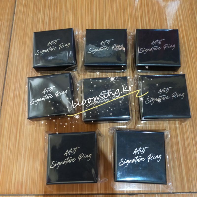 [PELUNASAN] SM ARTIST SIGNATURE RING