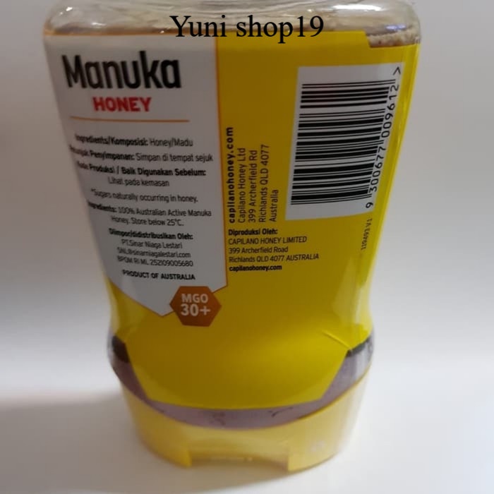 

Capilano Manuka Honey MGO 30+ 340gr | Madu Bunga Manuka