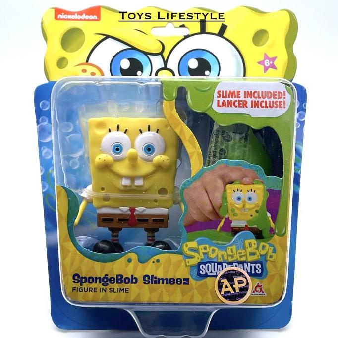 Baru Original Spongebob Squarepants Patrick Squidward Gary Figure In Slime Promo