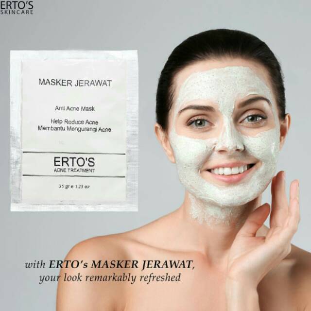 MASKER JERAWAT ERTOS KEMASAN BARU