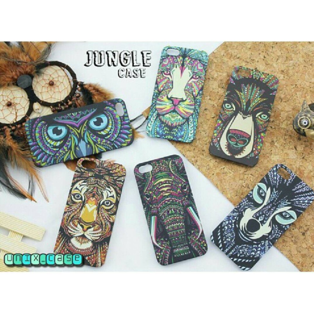 JUNGLE CASE HP/CASING HP IPHONE SAMSUNG 4/4S 5/5S 6/6+