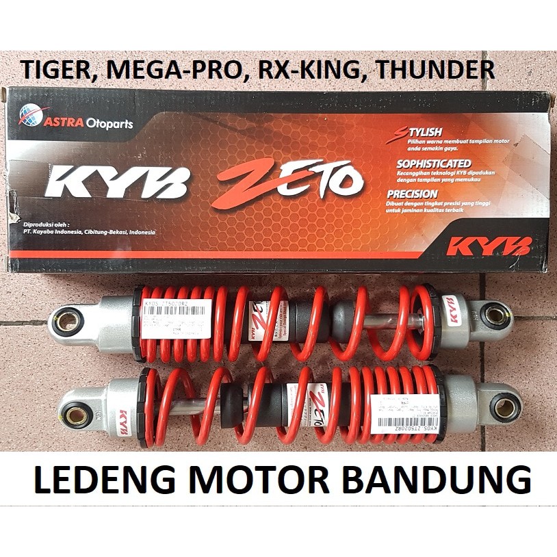 ZT5020 Shockbreaker KYB Zeto Tiger Mega-Pro GL CB RX-K Thunder 320mm