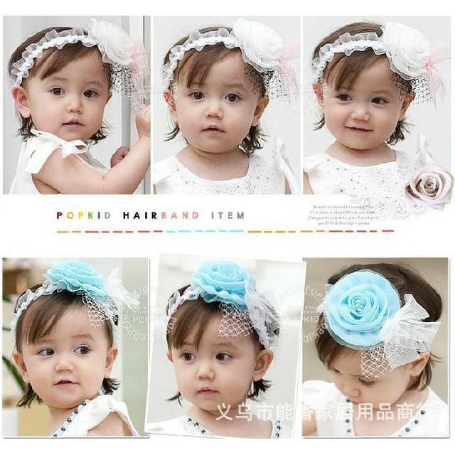 Bando anak/bando bayi/bando/bando bunga/headband/baby headband/bando